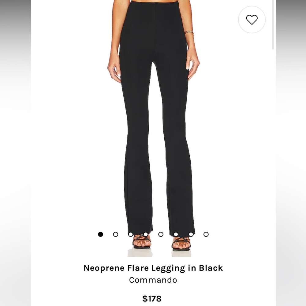 Brand new with tags commando flare legging in size small